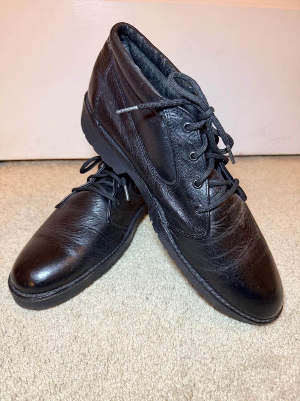 Men's Black GOODYEAR Work Boots Size 12